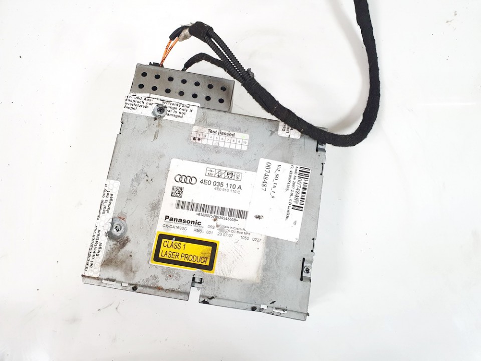 4E0035110A Audi A6 2007 CD changers
