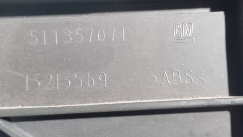 13213569 Opel Meriva 2006 Багажник крышка - Thumbnail 3