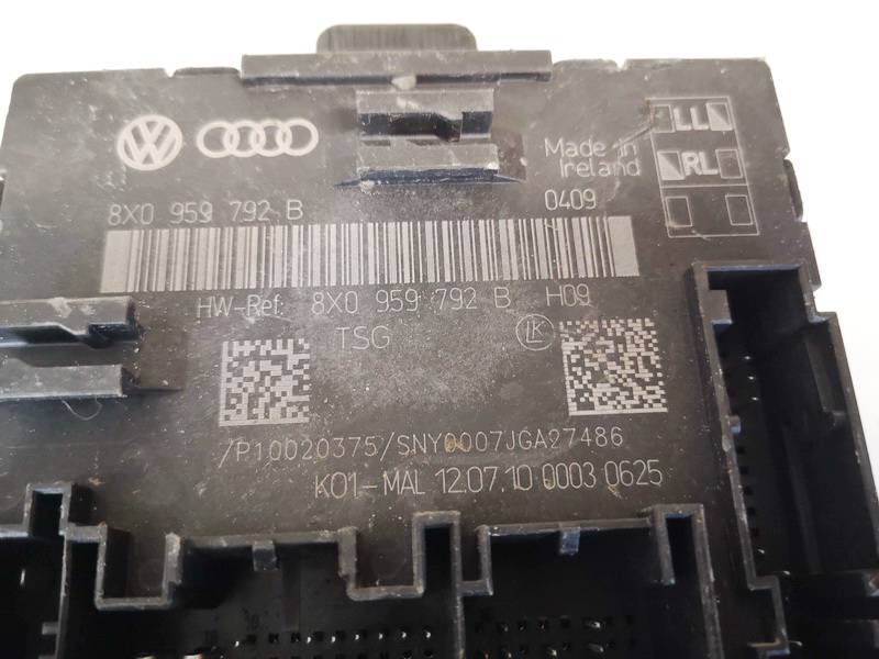 8X0959792B Skoda Superb 2011 Блок управления двери - Thumbnail 2