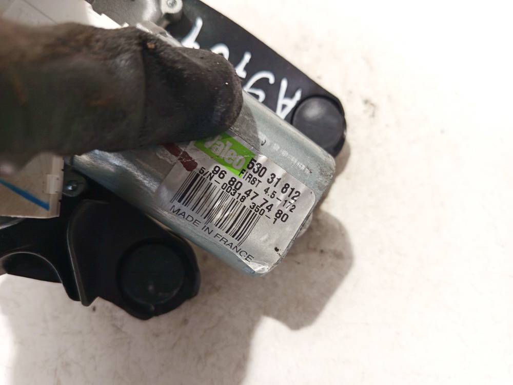 9680477480 Peugeot 308 2012 Galinio lango valytuvu varikliukas G. - Thumbnail 3