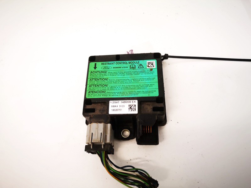 Ford Crash Detection Module 2S6T14B056EK Ford Fiesta 2002 Airbag crash sensors module | EuroImpex