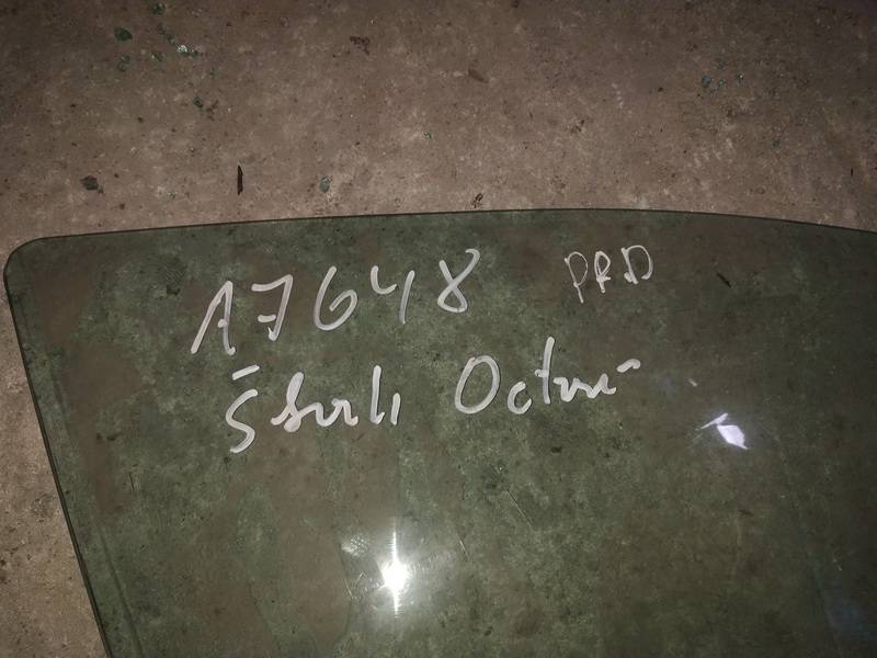 Skoda Octavia 2006 Door-Drop Glass - FRONT RIGHT - Thumbnail 3