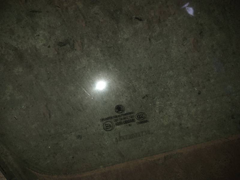 Skoda Octavia 2006 Door-Drop Glass - FRONT RIGHT - Thumbnail 2