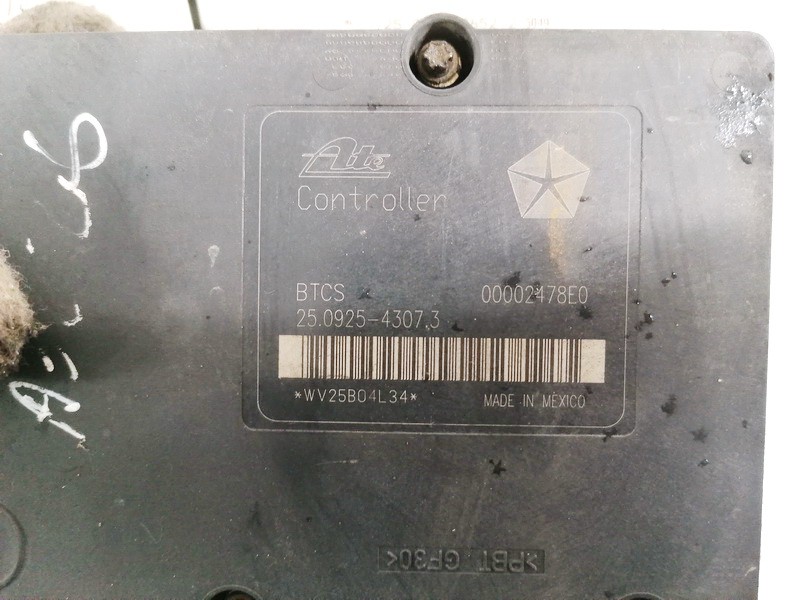 25092543073 Jeep Grand Cherokee 2005 ABS yksikkö - Thumbnail 3