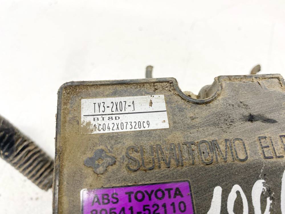 8954152110 Toyota Yaris 2003 ABS Pumpe Steuergerat Hydraulikblock - Thumbnail 3