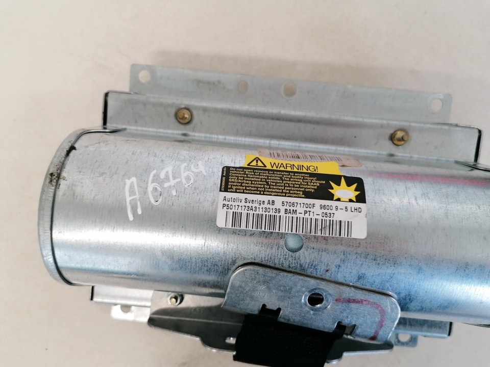 570671700F SAAB 9-5 2001 Passenger Dash Airbag - Thumbnail 3
