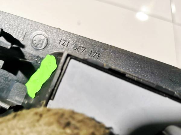 1Z1867171 Skoda Octavia 2009 Power window control (Window Regulator-Window Switch) - Thumbnail 3