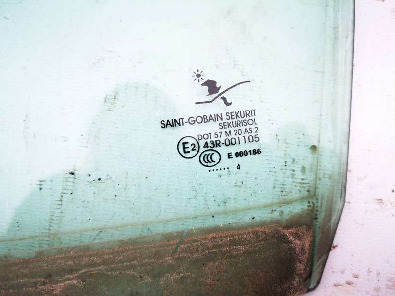 SAAB 9-3 2004 Szyba drzwi - TYLNE LEWE - Thumbnail 2