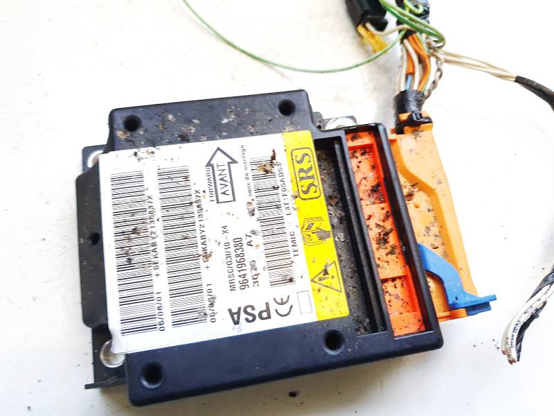 9641968380 Citroen C5 2001 Airbag crash sensors module