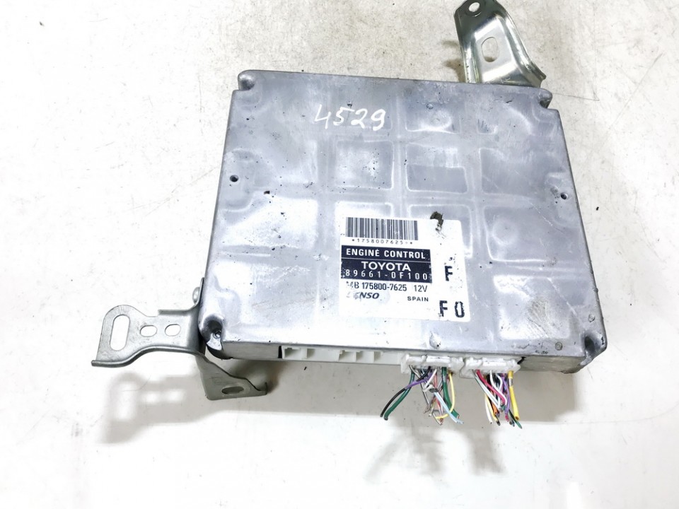 896610F100 Toyota Corolla Verso 2006 ECU Engine Computer (Engine Control Unit)