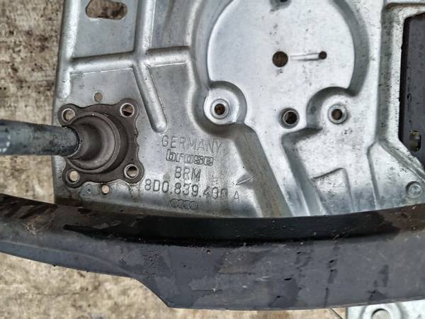 8D0839400A Audi A4 1999 Door winder mechanism (Window Regulator) - REAR RIGHT - Thumbnail 4