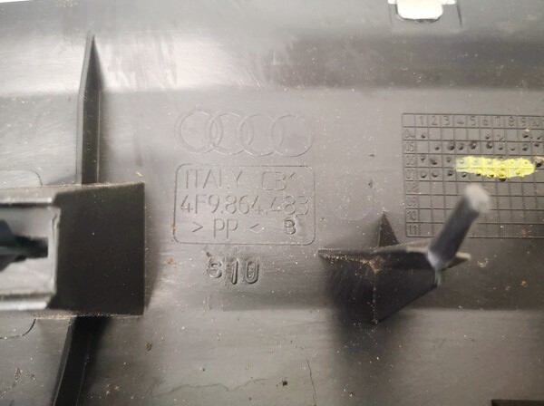 4F9864483 Audi A6 2007 Metal Boot Lip Cover - Thumbnail 3