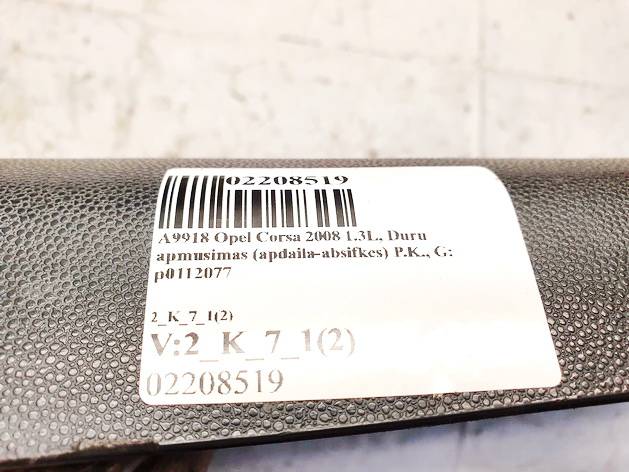 P0112077 Opel Corsa 2008 Door Panel - FRONT LEFT - Thumbnail 2