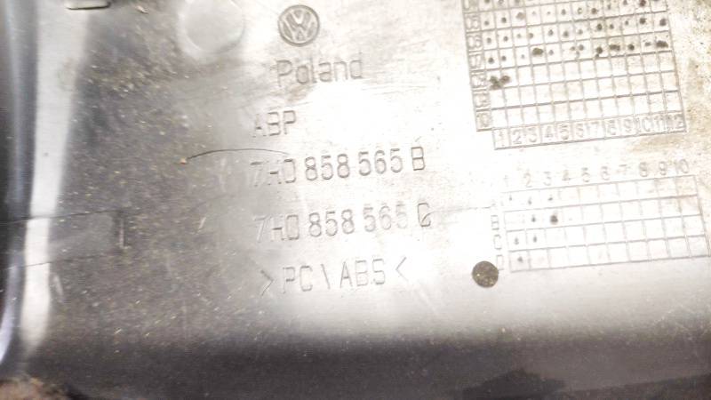 7H0858565B Volkswagen Transporter 2008 Górna osłona obudowy kolumny kierowniczej - Thumbnail 3