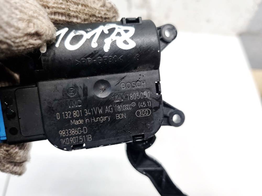 0132801341 Volkswagen Touran 2005 Actionneur moteur volet ventilateur chauffage - Thumbnail 4