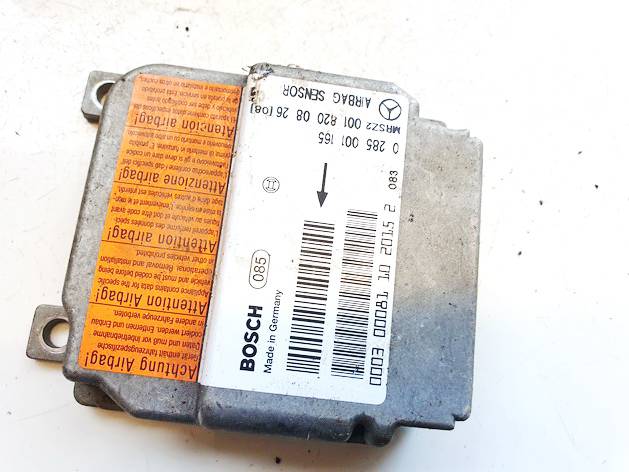 0285001165 Mercedes-Benz CLK-CLASS 2000 CALCULATEUR AIRBAG - Thumbnail 2