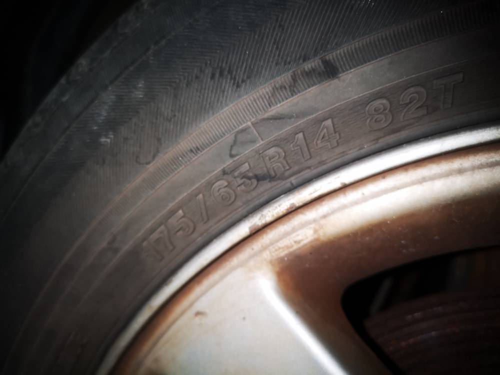 4X100 Suzuki Ignis 2006 Jeu de roues pluie R14 - Thumbnail 5