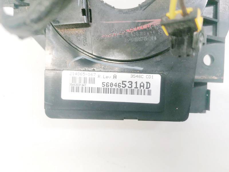56046531AD USED Airbag Slip Squib Ring Dodge Caliber 2006 2.0L 
