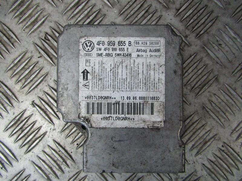 4F0959655B Audi A6 2006 Airbag crash sensors module