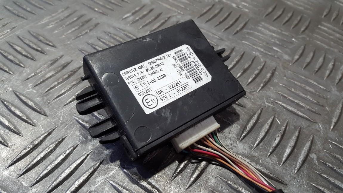 897800D010 Toyota Yaris 2007 autres ordinateurs