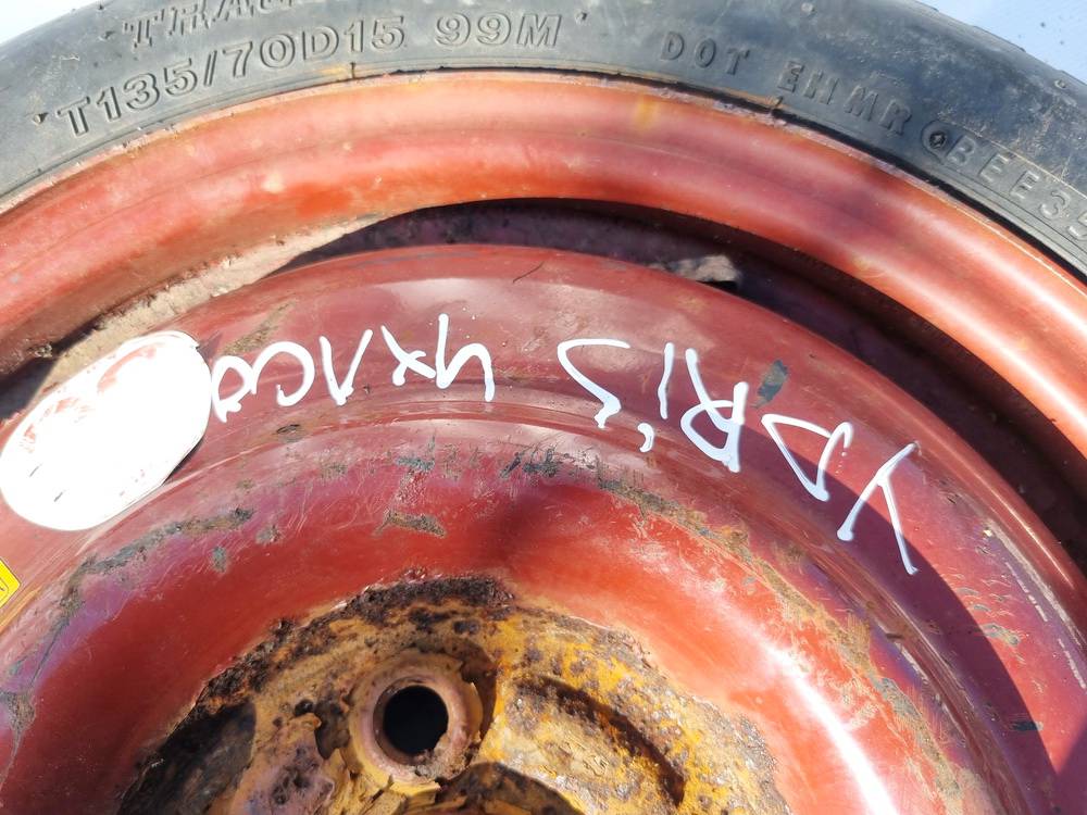 4X100 Toyota Yaris 2000 Koło dojazdowe – tzw. „tabletka“ - Thumbnail 4