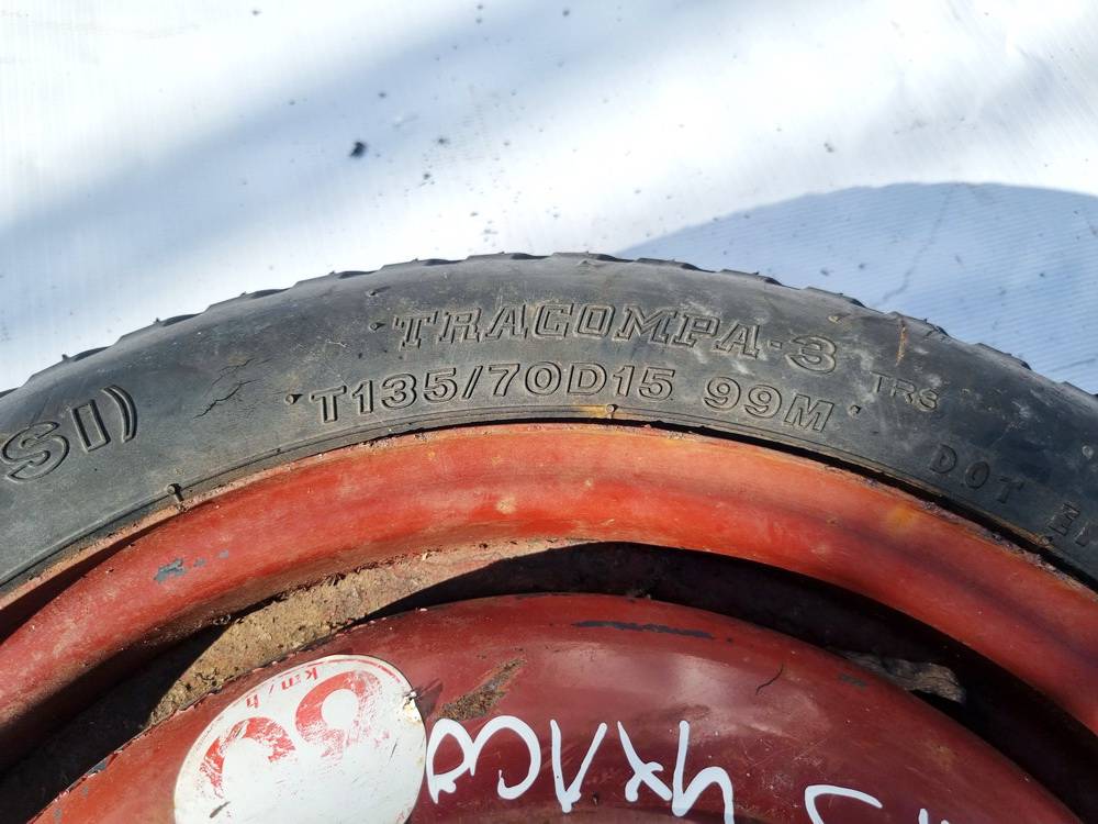 4X100 Toyota Yaris 2000 Koło dojazdowe – tzw. „tabletka“ - Thumbnail 3