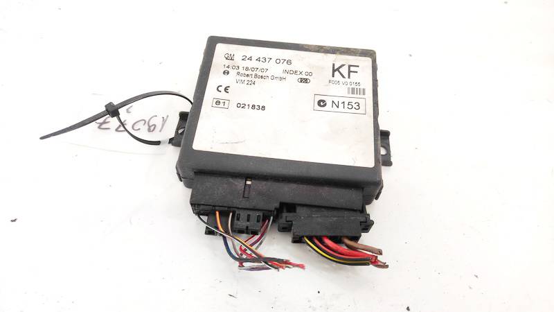 24437076 Opel Astra 2000 General Module Comfort Relay (Unit)