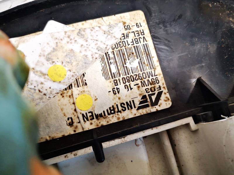 F5RF10A855A Ford Galaxy 1999 Tacho Tachometer Kombiinstrument - Thumbnail 4