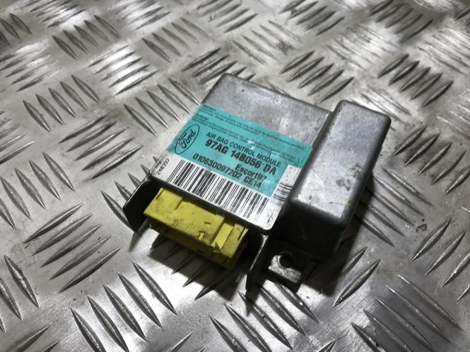 97AG14B056DA Ford Escort 1998 Airbag crash sensors module