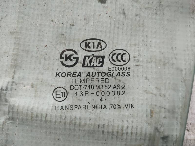 AS2 Kia Sorento 2004 LUNA DELANTERA IZQUIERDA, Luna de la puerta delantera - FRENTE IZQUIERDO - Thumbnail 2