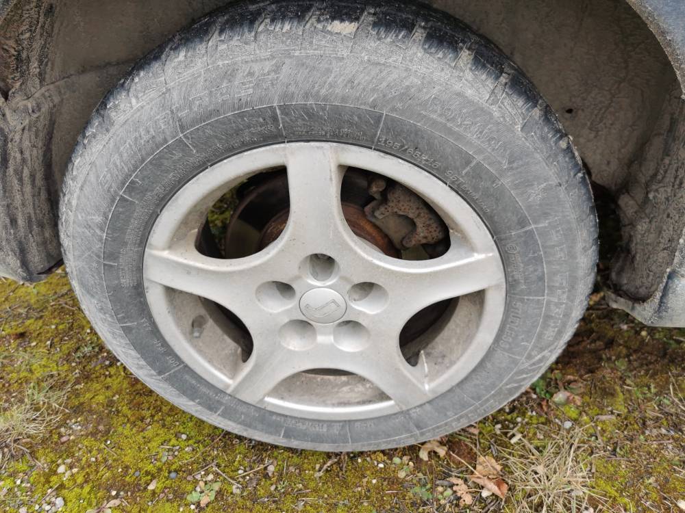 5X98 Citroen C8 2005 Liettuan renkaiden komplekti R15 - Thumbnail 4