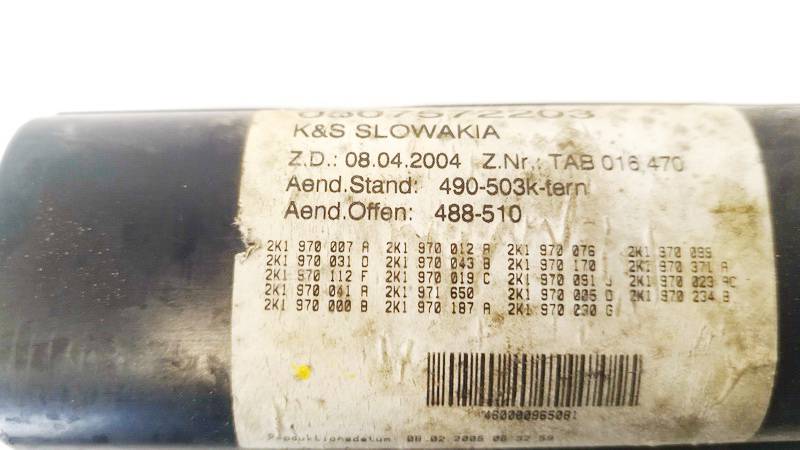 2K1970007A Volkswagen Caddy 2005 Drošinātāju kārba - Thumbnail 3