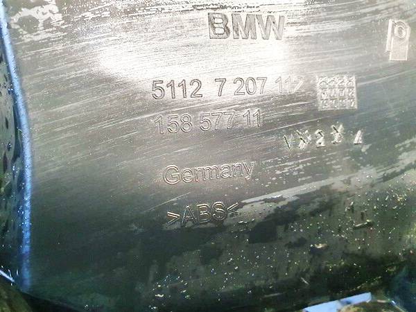 51127207112 BMW 5-Series 2013 Droite Pare-Chocs Manique - Thumbnail 2