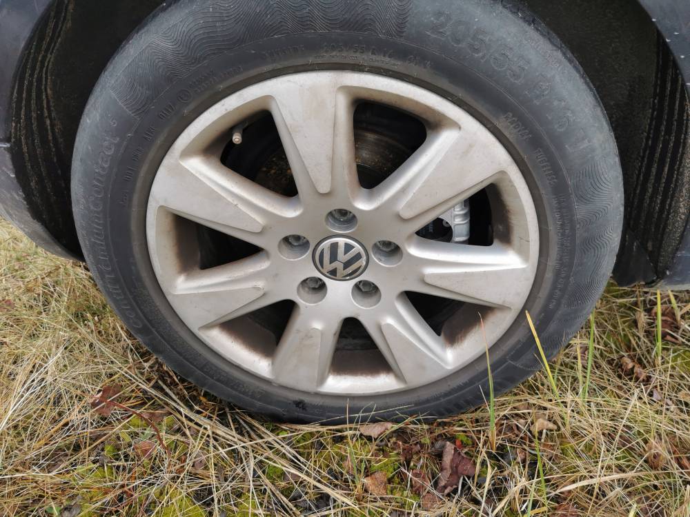 5X112 Volkswagen Golf 2008 Lietu ratu komplektas R16 - Thumbnail 2