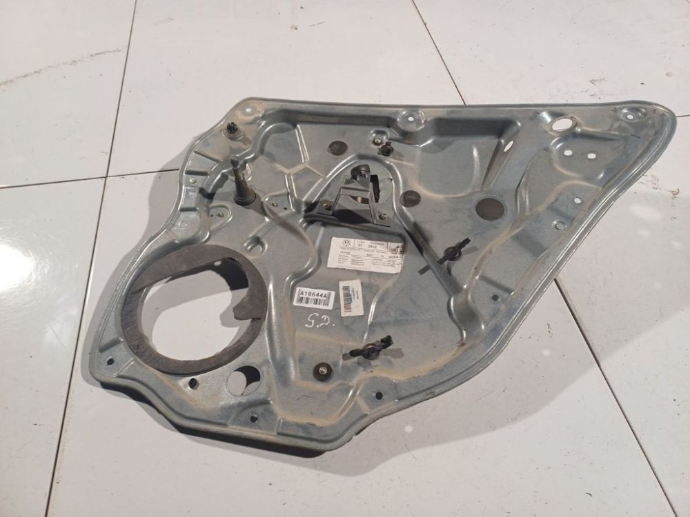 6Q4839402F Volkswagen Polo 2008 Door winder mechanism (Window Regulator) - REAR RIGHT