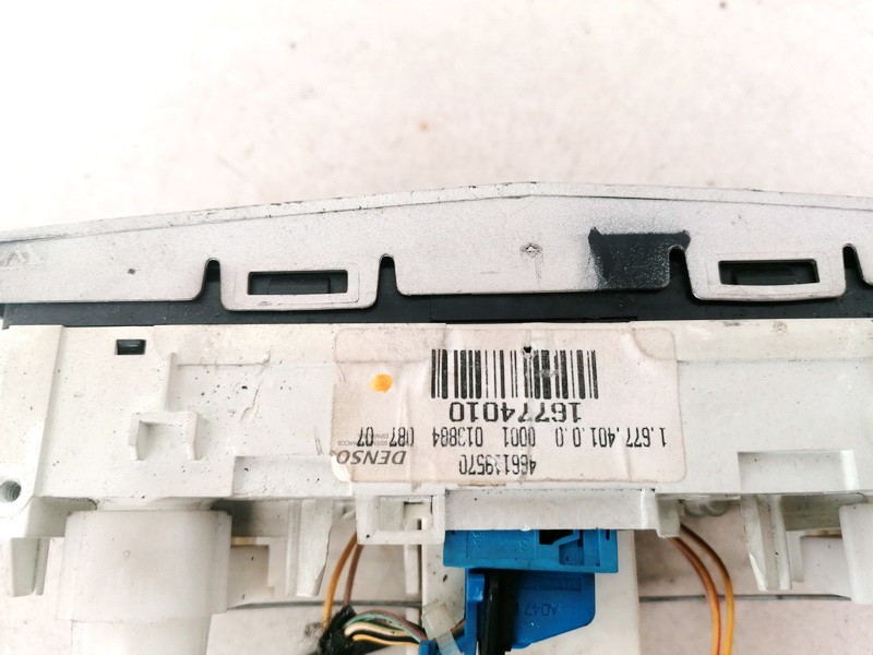 466119570 Opel Corsa 2007 Climate Control Panel (heater control switches) - Thumbnail 3