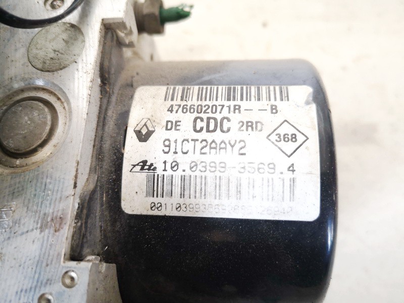 476602071R Renault Laguna 2008 ABS Unit (ABS Brake Pump) - Thumbnail 3