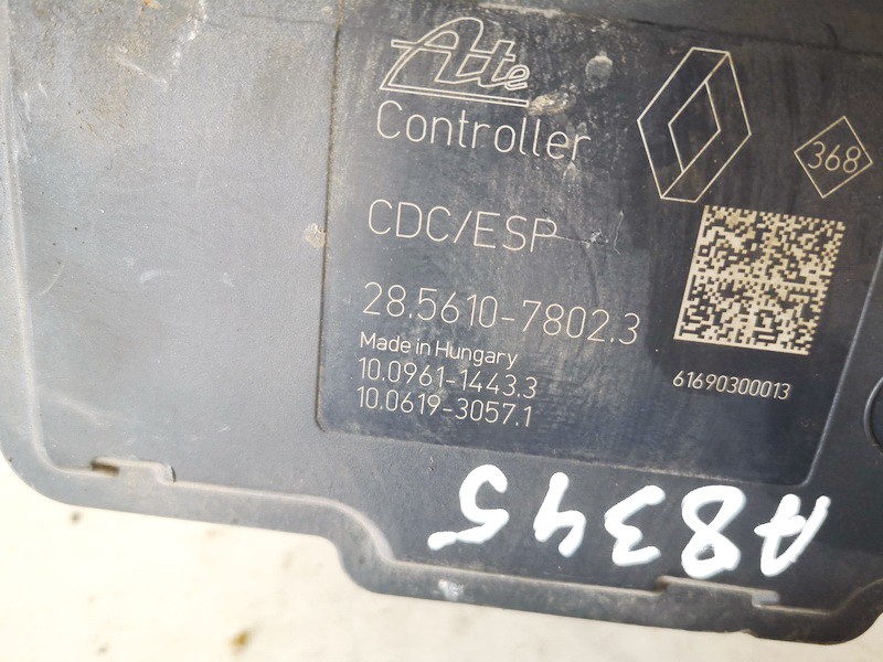 476602071R Renault Laguna 2008 ABS Unit (ABS Brake Pump) - Thumbnail 2