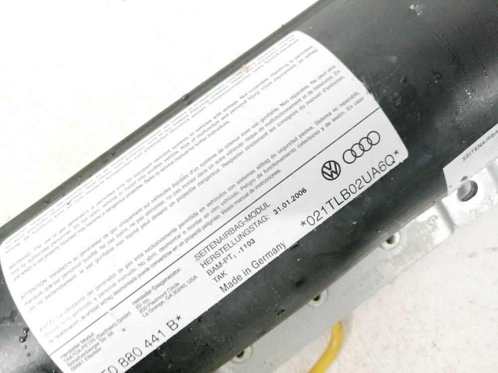 4F0880441B Audi A6 2006 Sēdekļa drošības spilvens SRS - Thumbnail 3