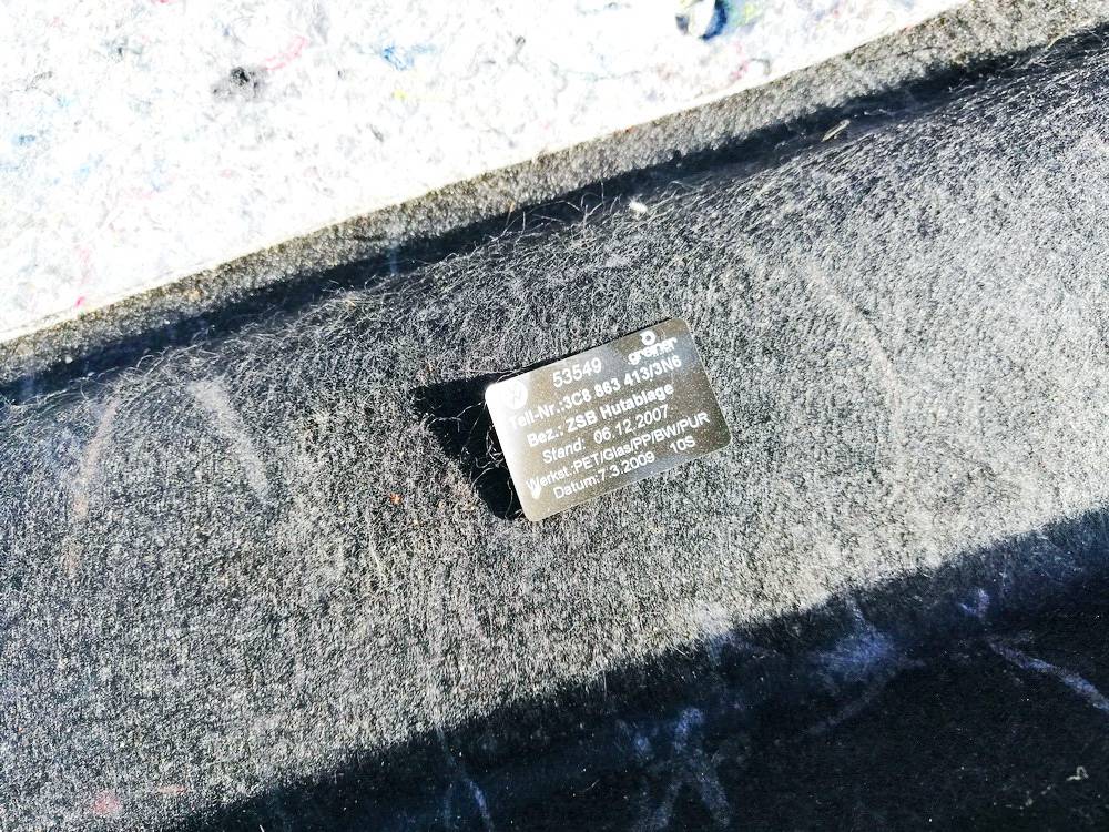 3C8863413 Volkswagen Passat 2009 Coffre Capot - Thumbnail 3