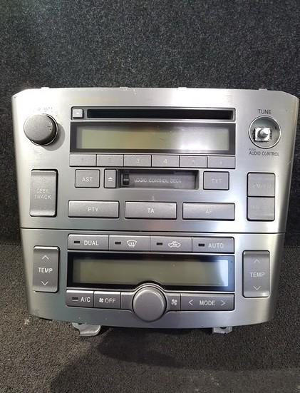 8612005080 Toyota Avensis 2004 Climate Control Panel and Autoradio