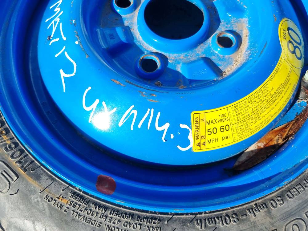 4X114.3 Chevrolet Matiz 2003 Rezerves ritenis - Thumbnail 4