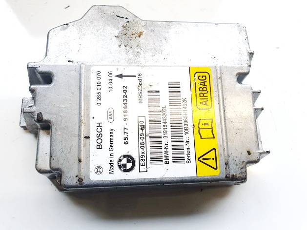 0285010070 BMW X1 2010 Airbag crash sensors module
