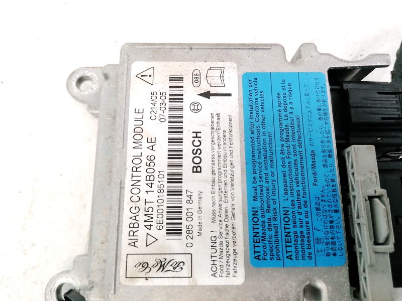 4M5T14B056AE Ford C-MAX 2007 Airbag crash sensors module - Thumbnail 2