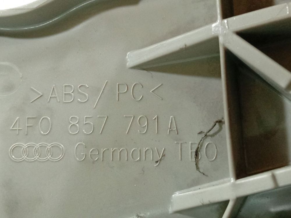 4F0857791A Audi A6 2008 Sisätilan koristelu (muovit) - Thumbnail 4