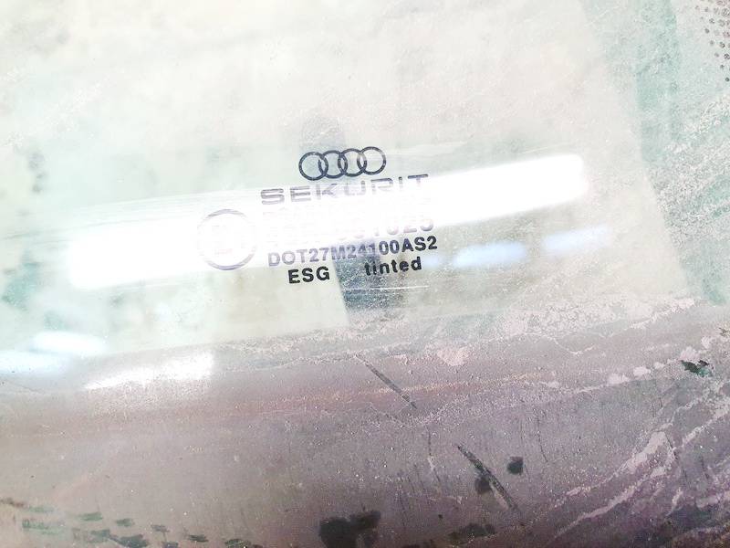DOT27M24100AS2 Audi 80 1987 Door-Drop Glass - REAR RIGHT - Thumbnail 3