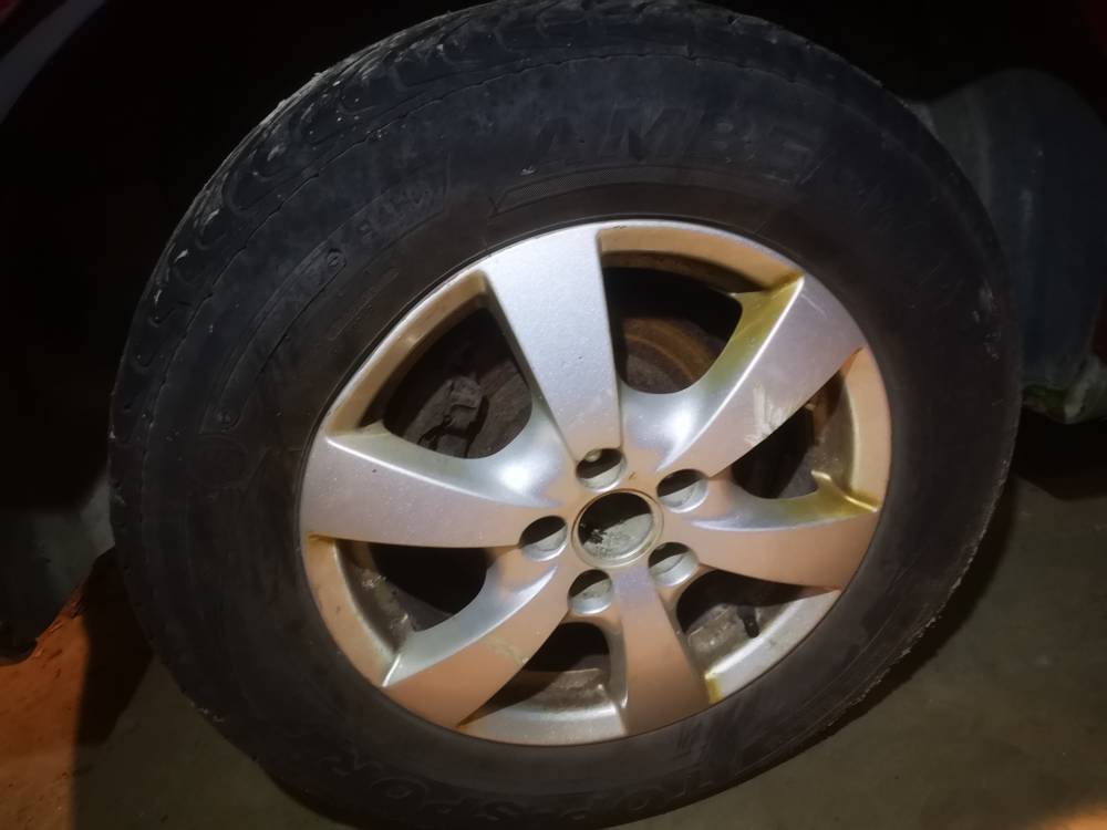 5X100 Chrysler PT Cruiser 2002 Jeu de roues pluie R15 - Thumbnail 2