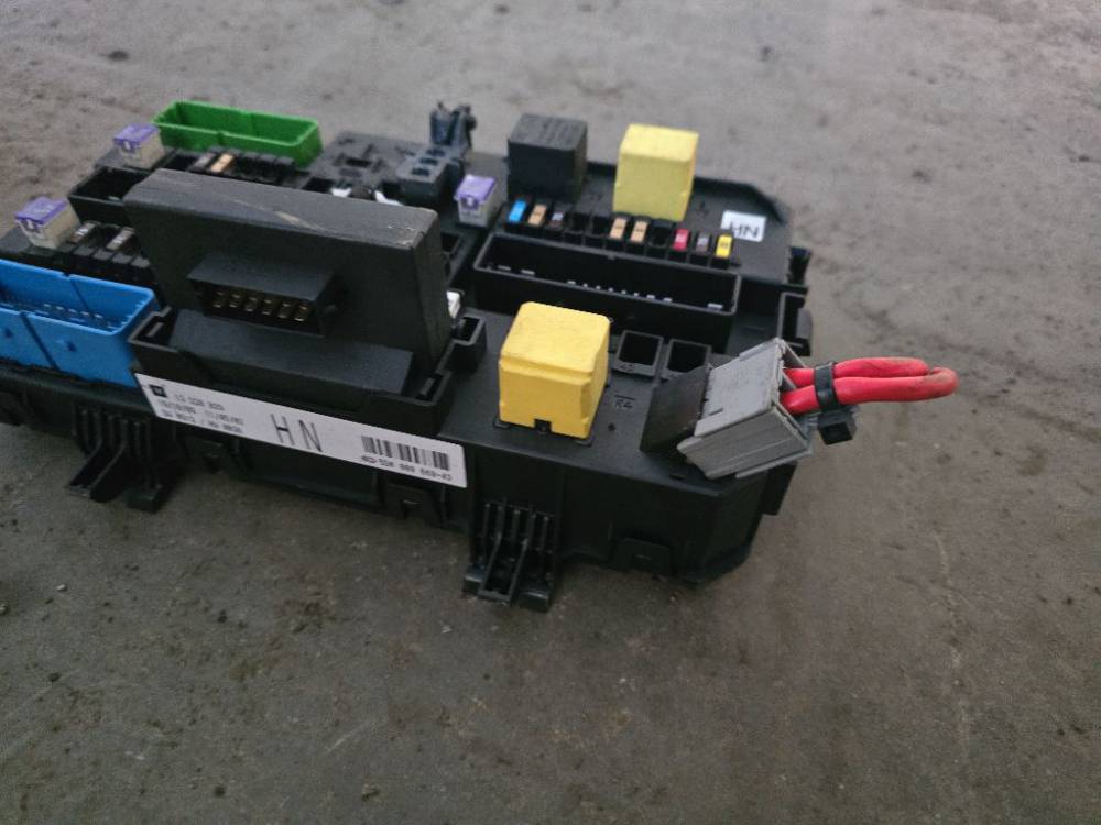 13220829 Opel Zafira 2009 Fuse box - Thumbnail 5