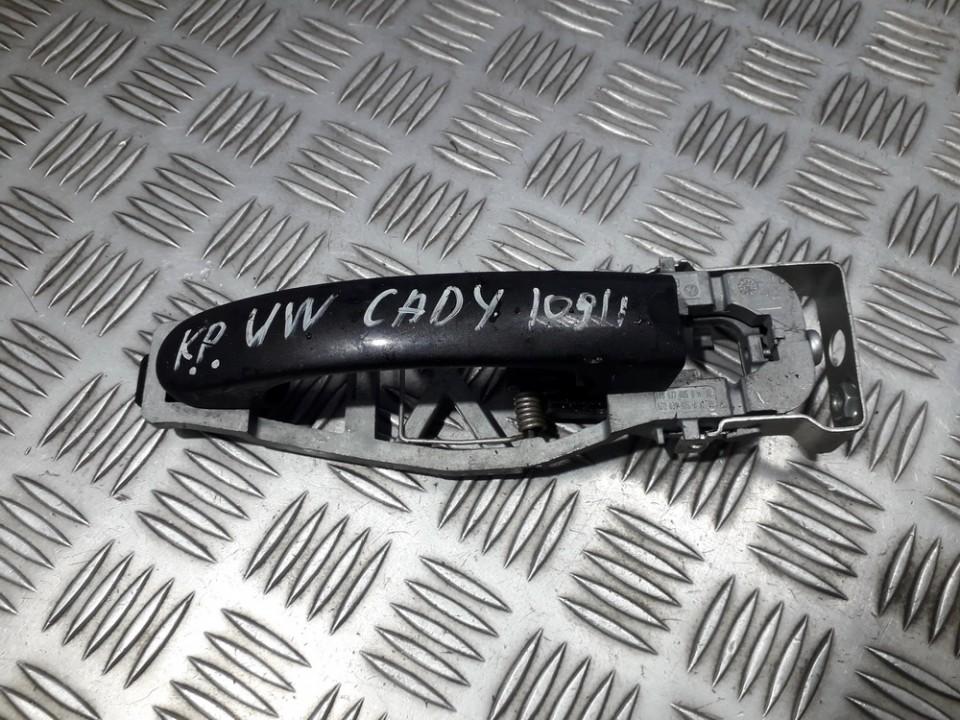 1T0837885B Volkswagen Caddy 2010 Door Handle Exterior - FRONT LEFT