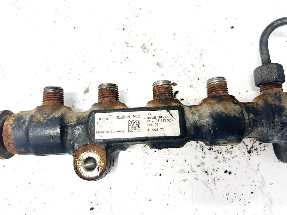 819002173 Peugeot 207 2008 RAMPA INYECTORA, Juego de inyectores de combustible - Thumbnail 4